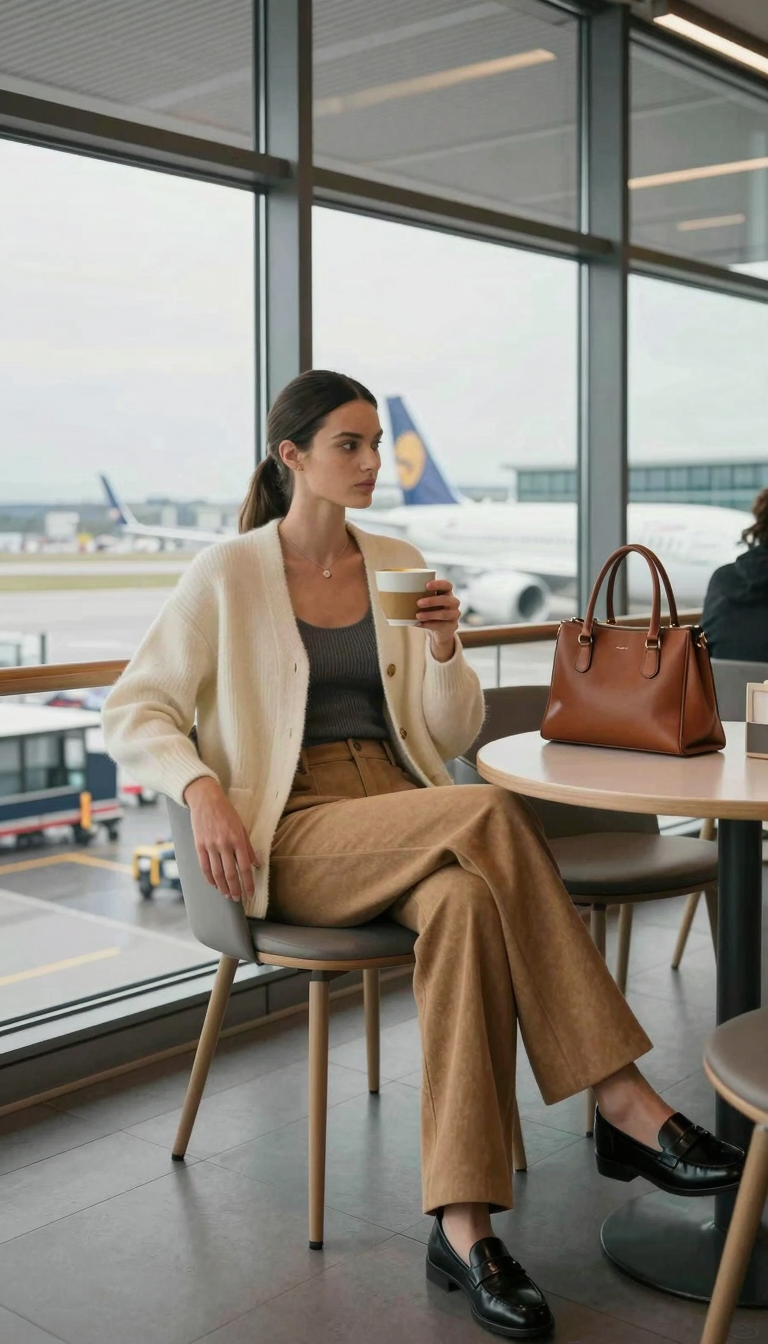 Frankfurt Airport Terminal 1 Winter Afternoon Light