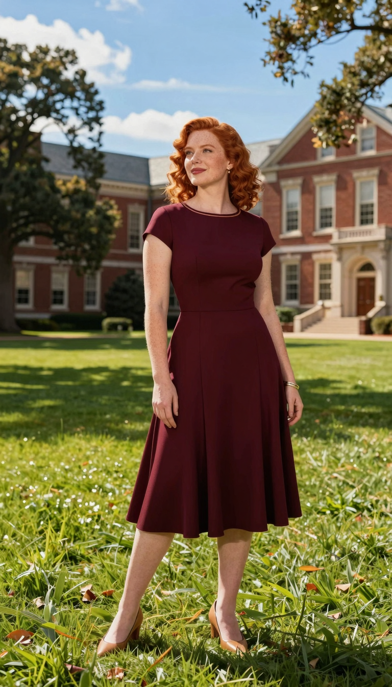 Manicured Quad Golden Hour