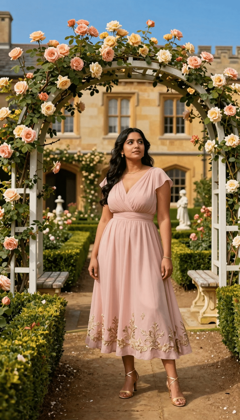 Rose Garden Contemplation