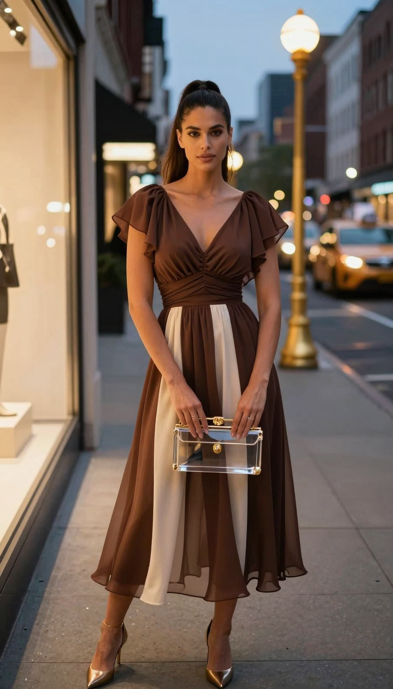 Chelsea Gallery Brown Lean
