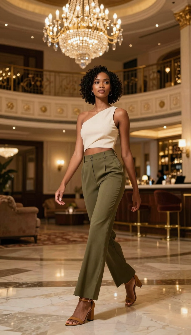 Hotel Lobby Olive Stride Entry