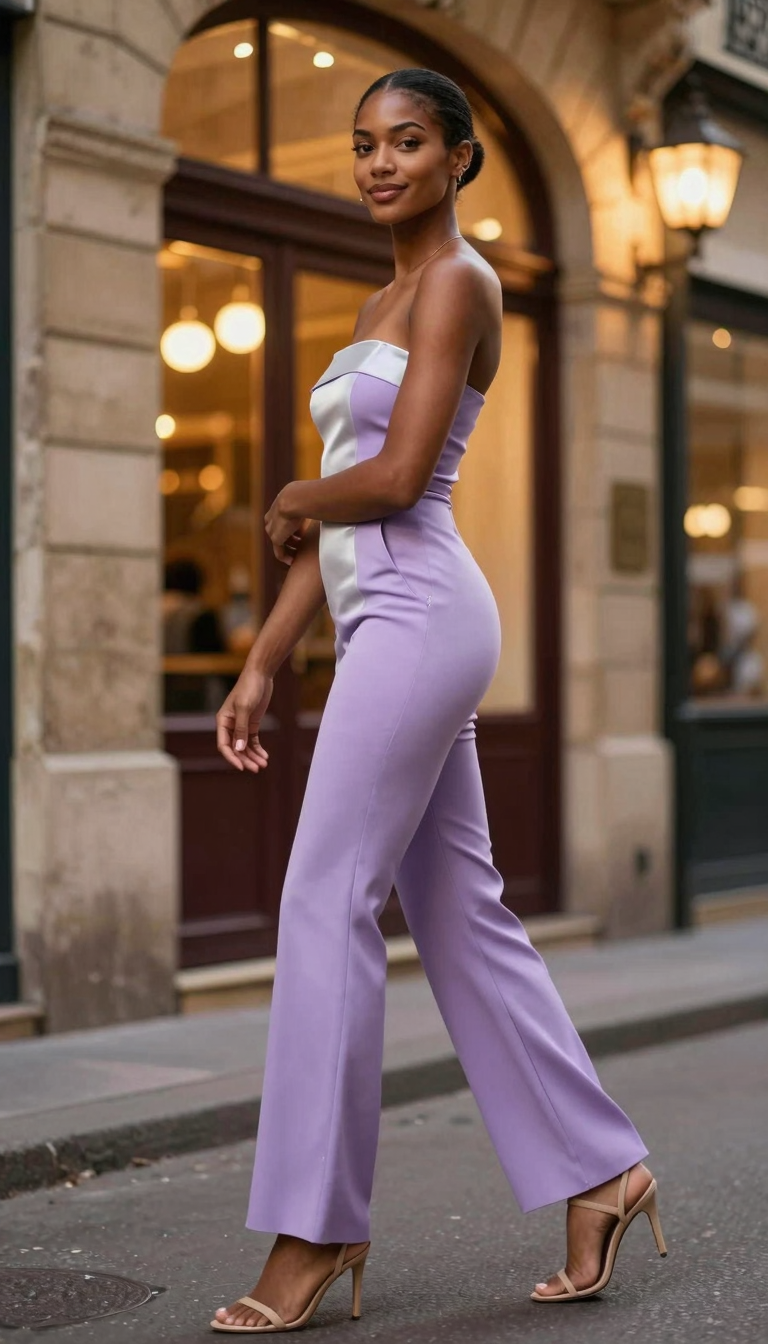 Paris Marais Evening Crop Detail